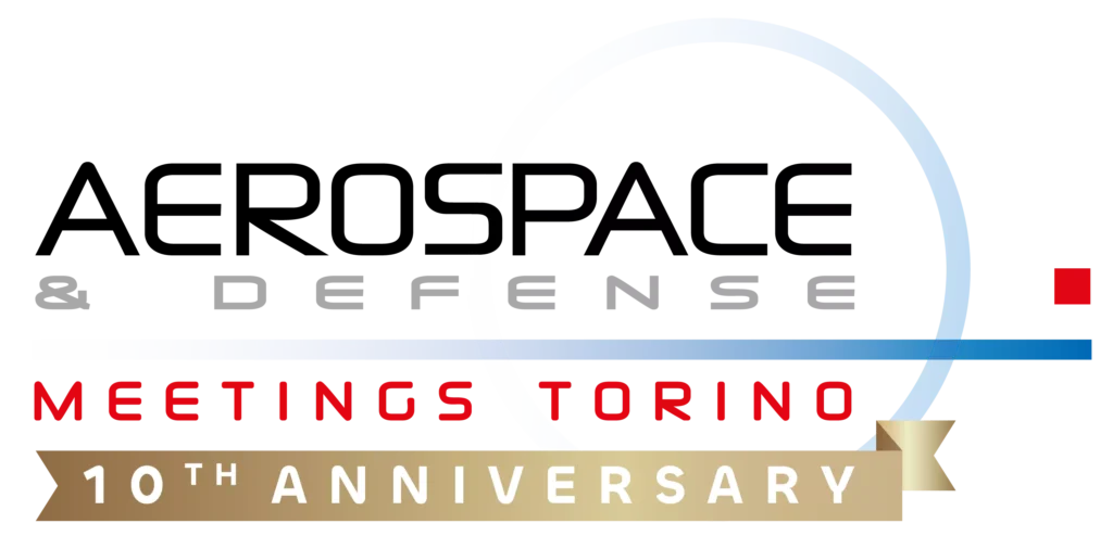 Aerospace & Defense Meetings Torino 2025 logo with no background