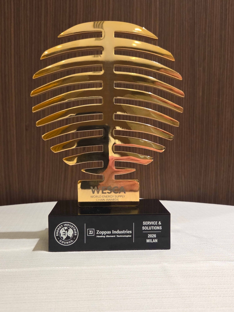WESCA award 2026 Zoppas Industries